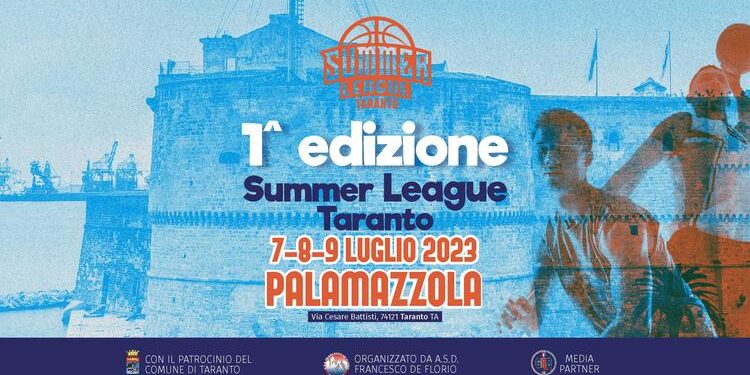 Summer League Taranto, il basket ionico su scala nazionale il prossimo 7-8-9 Luglio