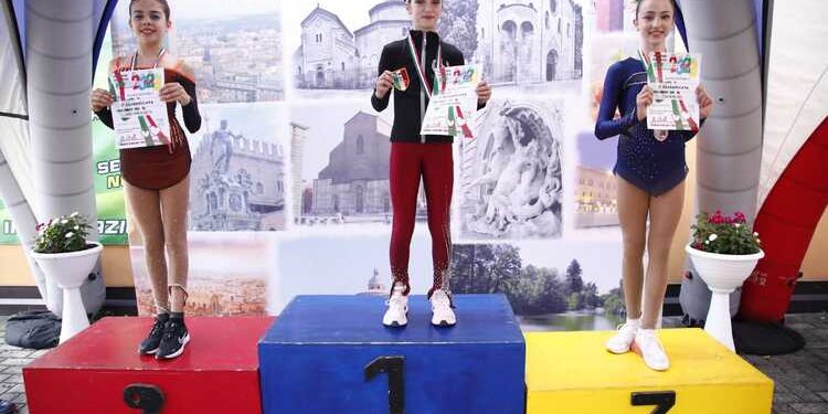 Pattinaggio Artistico Taranto in festa: Sarah Carone è campionessa nazionale Uisp Allievi Giovani