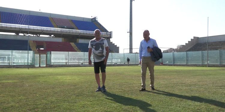 Stadio “Erasmo Iacovone”, via alla semina del manto erboso