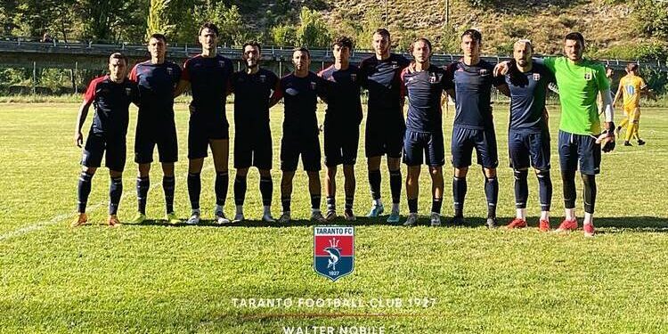 Taranto, vittoria nel test congiunto contro il Cynthialbalonga