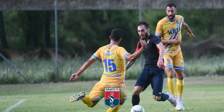 Taranto, gol e buon gioco nel test contro il Foligno