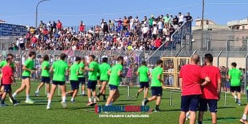 Taranto, la squadra abbraccia i tifosi: la fotogallery