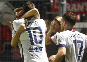 Taranto, le statistiche: secondo risultato utile consecutivo e prima rete in maglia rossoblù per Pietro Cianci