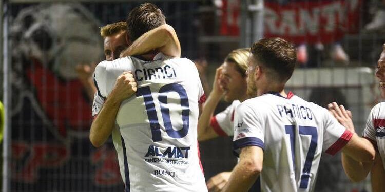 Taranto, le statistiche: secondo risultato utile consecutivo e prima rete in maglia rossoblù per Pietro Cianci