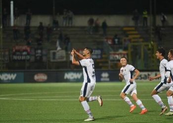 Monterosi Tuscia-Taranto 2-3, la cronaca: Fabbro-Antonini-Kanoute, è tripudio rossoblu
