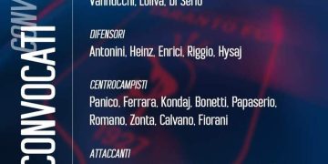 Taranto-Foggia, i convocati di mister Capuano
