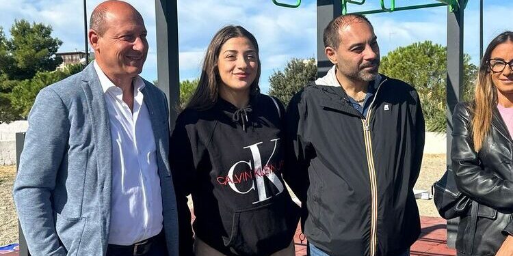 Nei giardini Jannelli una palestra a cielo aperto