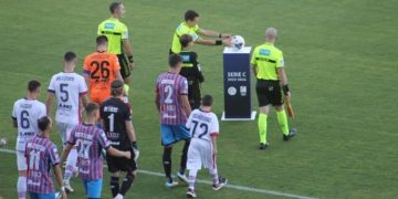 Catania-Taranto 1-0, la moviola: prestazione sufficiente per Scarpa di Collegno
