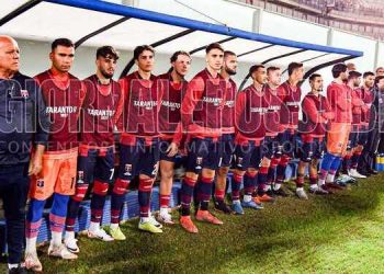 Taranto, allenamento congiunto con il Manduria