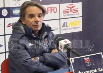 Taranto, Capuano: “Rispetto per la Casertana ma giochiamo per vincere”
