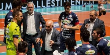 Gioiella Prisma Taranto, squadra momentaneamente affidata a coach Andriani