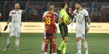 Potenza-Taranto 1-2, la moviola: evitabile il giallo a Vannucchi