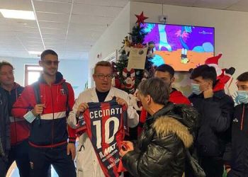 Taranto, visita ai bimbi del Reparto di pediatria e oncoematologia pediatrica