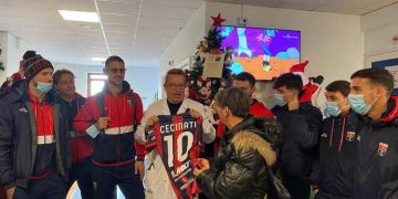 Taranto, visita ai bimbi del Reparto di pediatria e oncoematologia pediatrica