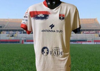 Taranto, la maglia storica: la maglia bianca di Matias Antonini per la stagione 2023/24
