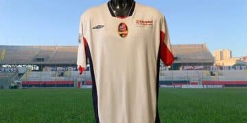 Taranto, la maglia storica: la maglia di Giorgino per la stagione 2008/09