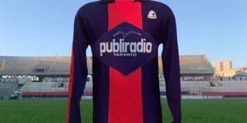 Taranto, la maglia storica: la maglia di Chimenti per la stagione 1983/84
