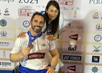 Yuri Ferrigno continua a fare collezione di medaglie nel parabadminton