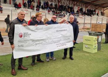 Taranto: 2-0 nel test contro il Ginosa, ma è la solidarietà a vincere