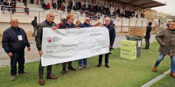 Taranto: 2-0 nel test contro il Ginosa, ma è la solidarietà a vincere
