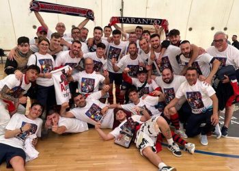 New Taranto, è qui la festa: rossoblù promossi in Serie A2 Élite!