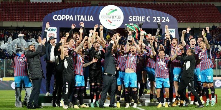 Il Catania vince la Coppa Italia di Serie C