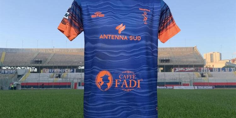 Taranto, la maglia storica: la maglia di Gianluca Mastromonaco per la stagione 2023/24