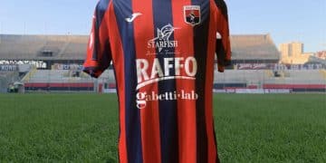 Taranto, la maglia storica: la maglia di Manuel Cannavaro per la stagione 2021/22