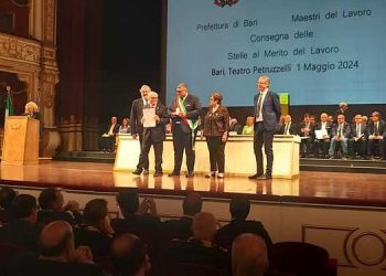 Maestri del Lavoro, la cerimonia di premiazione dei sei tarantini neo nominati