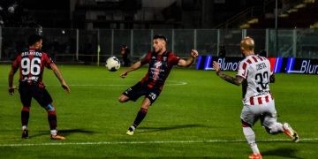 Il Taranto cede 0-1 al Vicenza nella gara d’andata del primo turno della fase nazionale play off