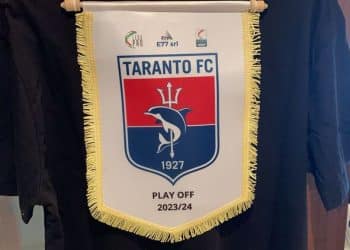 Taranto, E77 srl e GiornaleRossoBlu.it forniranno i gagliardetti per i PlayOff 2023/24