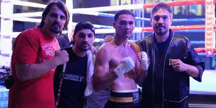Seconda vittoria consecutiva da pugile professionista per Francesco Magrì