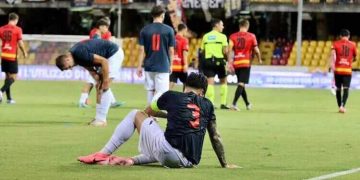 Benevento-Taranto 6-0 (Coppa Italia), Lamesta: “Fare gol è sempre bello per un attaccante”
