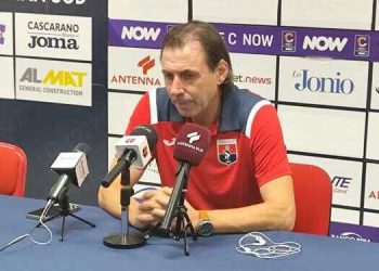 Taranto-Latina 1-1, Gautieri: “La salvezza è possibile. Dobbiamo, però, lavorare tanto”