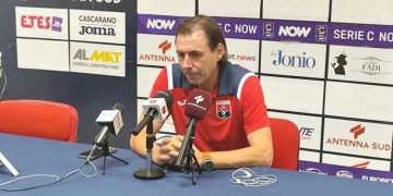 Taranto-Latina 1-1, Gautieri: “La salvezza è possibile. Dobbiamo, però, lavorare tanto”