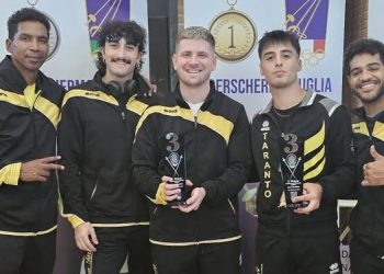 Doppia Medaglia di Bronzo per Pizzolante e Salatino alla prima prova di qualificazione Interregionale Assoluti di Spada