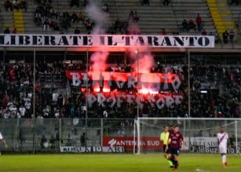 Taranto, tifosi: l’APS Taras 706 aC agirà legalmente