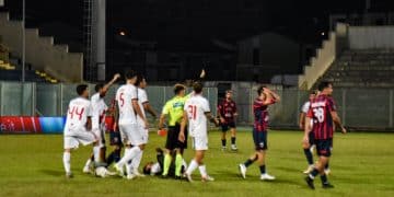 Taranto-Team Altamura 1-2, la moviola: c’è il rosso diretto a Garau
