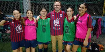 Atletico Paolo Sesto, Don Salvatore Magazzino in visita al Gruppo Pink