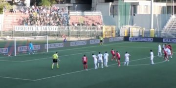 Potenza-Taranto 5-0, la moviola: c’è il mani di Schirru. Giusto il calcio di rigore