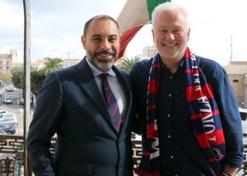 Taranto, Mark Campbell incontra ufficialmente Rinaldo Melucci