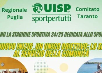 Un nuovo inizio, un unico obiettivo: lo sport al servizio della comunità. La Uisp Taranto presenta i nuovi progetti