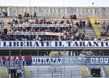 Serie C/C, Giudice Sportivo: 300 euro di multa per il Taranto