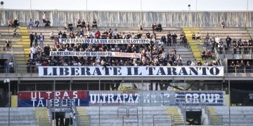 Serie C/C, Giudice Sportivo: 300 euro di multa per il Taranto
