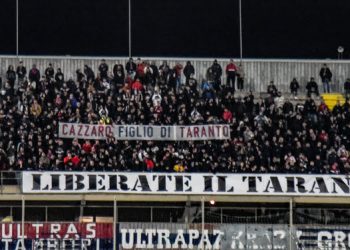Serie C/C, Giudice Sportivo: sanzione di 400 Euro nei confronti del Taranto