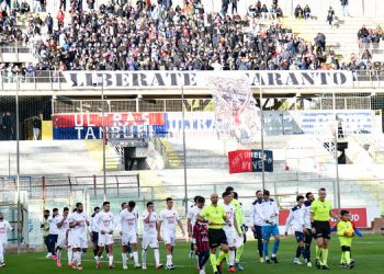 Serie C/C, Giudice Sportivo: multa di 200 Euro nei confronti del Taranto