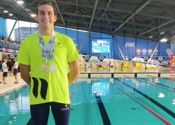 Triplete d’oro per il nuotatore tarantino Marco D’Aniello