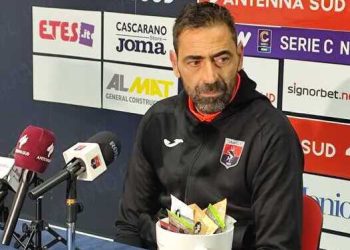 Taranto-A. Cerignola 1-0, Cazzarò: “Dovevamo fare questa partita perché l’abbiamo preparata così”