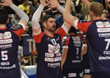 Gioiella Prisma Taranto, sconfitta contro il Trento in quattro set