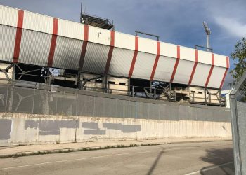 Stadio Iacovone, si procede con i lavori